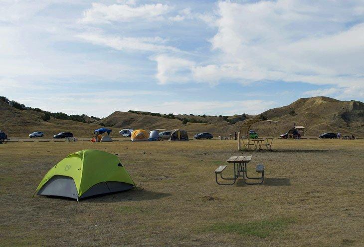 Campamento Sage Creek, Parque Nacional Badlands