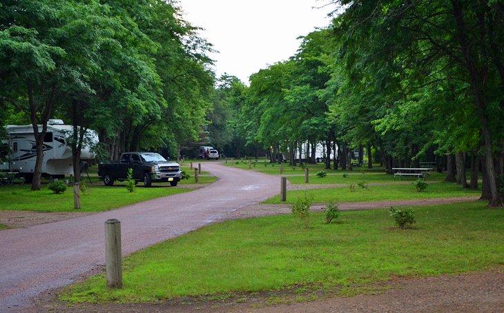 Campamento del Área Recreativa Big Sioux
