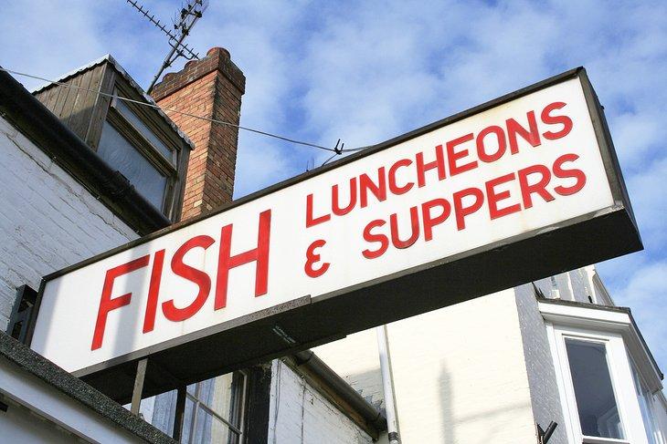 Restaurante de mariscos en Whitstable