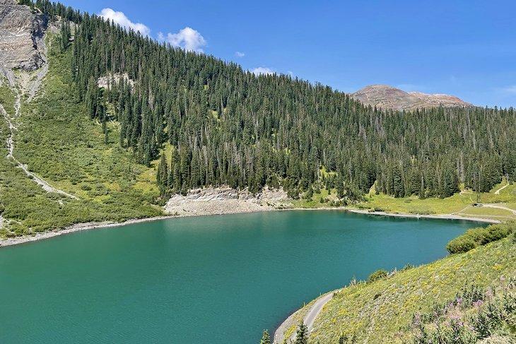 Emerald Lake entlang des Schofield Pass