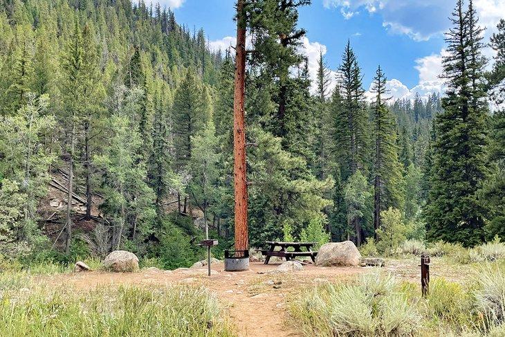Camping près de Crested Butte