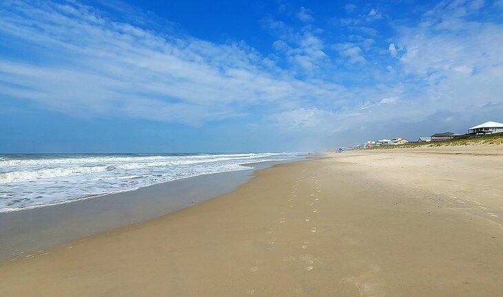 La playa en Emerald Isle