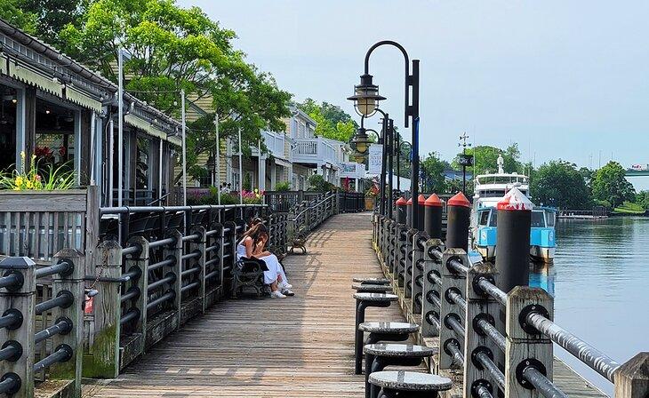 El Riverwalk en Wilmington