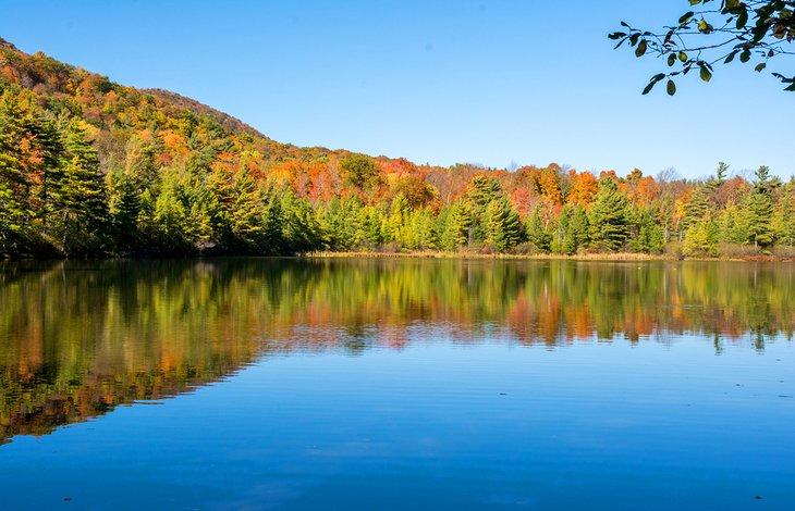 Herbstfarben am Equinox Pond