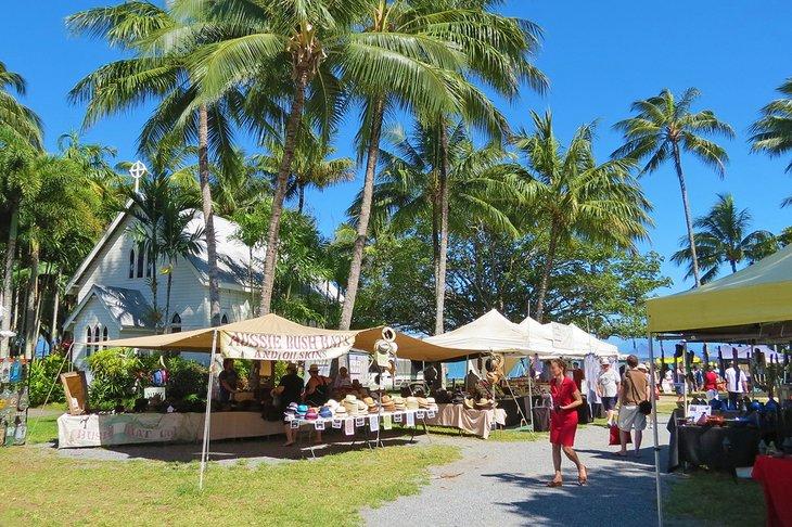 Mercado de los domingos de Port Douglas