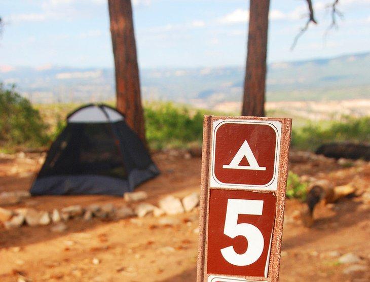 Terrain de Camping Lava Point
