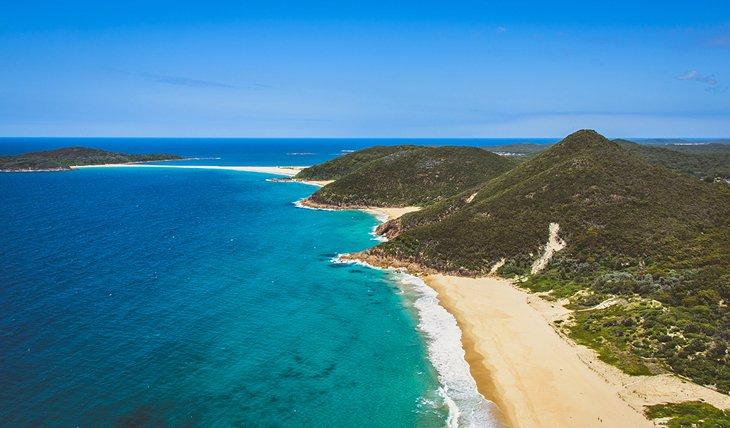 Aussicht von Tomaree Head