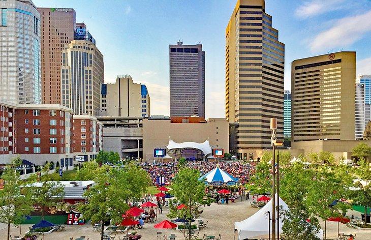 Un concierto en los Columbus Commons