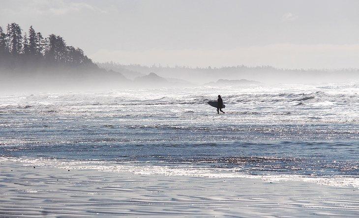 Surfista en Long Beach