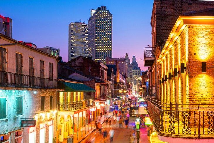 Quartier français, Nouvelle-Orléans, USA