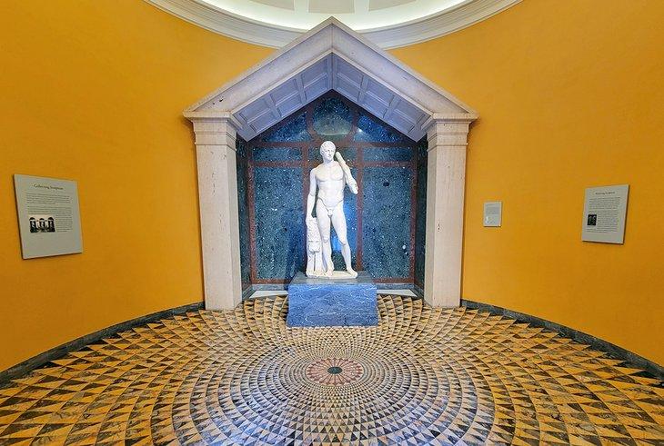 Statue au Getty Villa