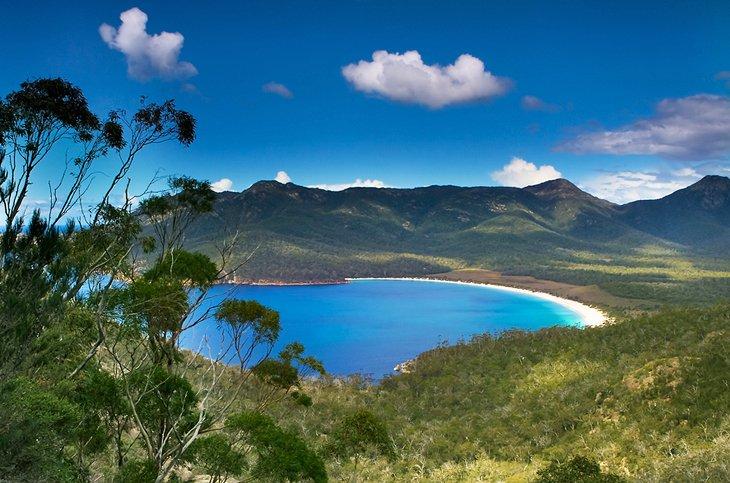 Circuito de Wineglass Bay, Tasmania