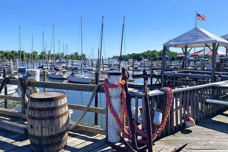 Le port de Captain's Cove Seaport