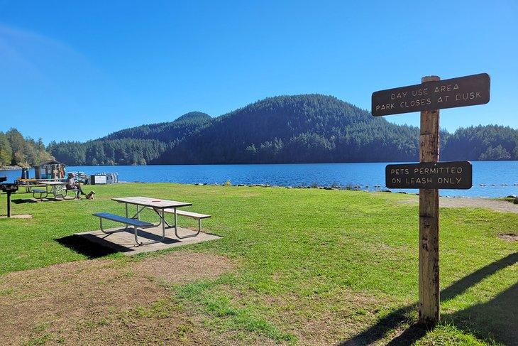 Camping im Moran State Park