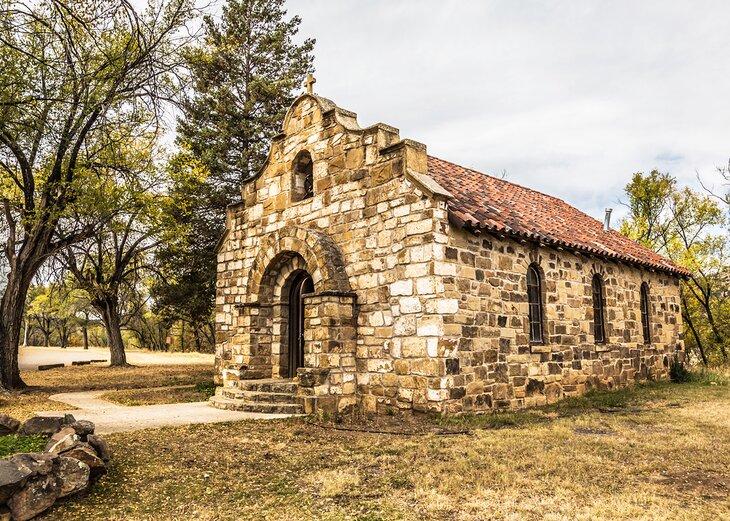 Kirche im Fort Stanton Historic Site