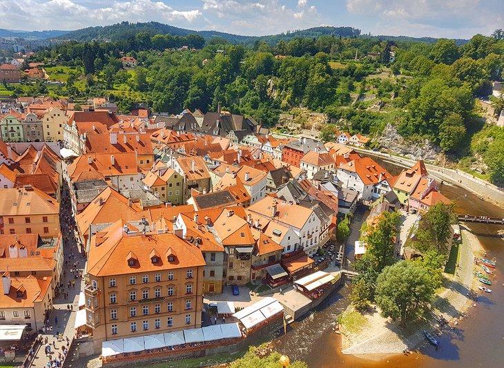 El Casco Antiguo de Cesky Krumlov