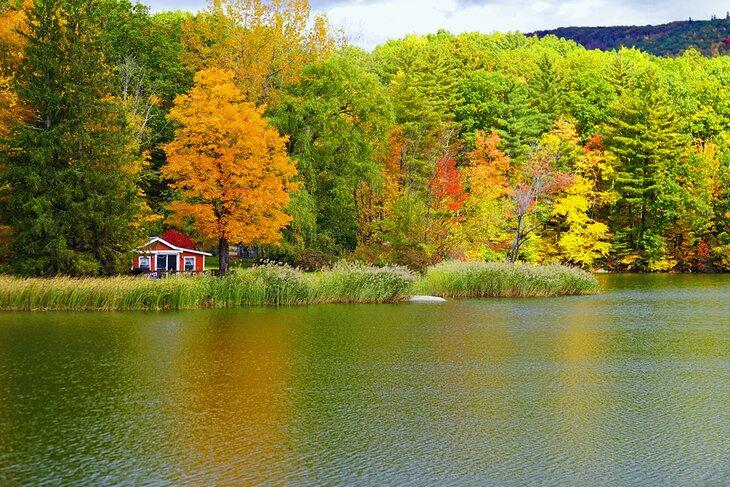 Cabaña junto al lago en The Berkshires