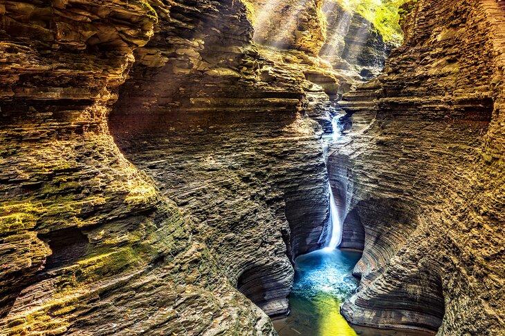 Cascada en el Parque Estatal Watkins Glen