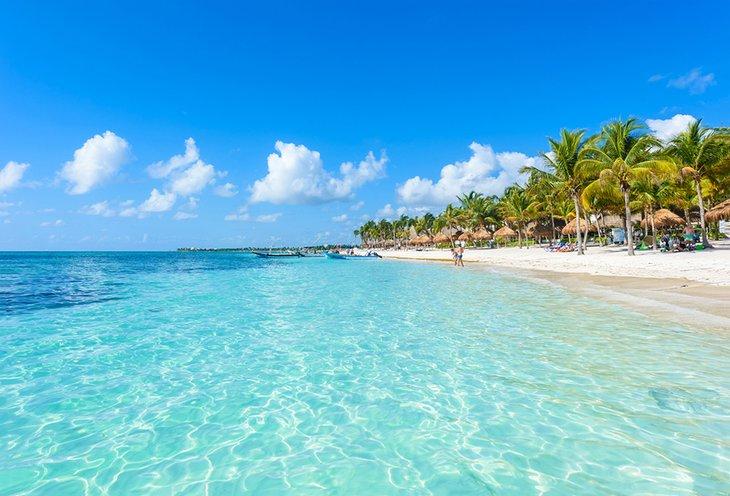 Aguas cristalinas en la Península de Yucatán