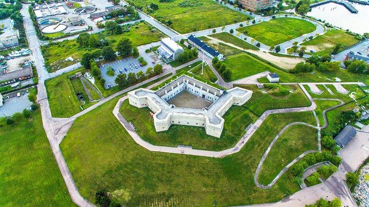Vista aérea de Fort Trumbull