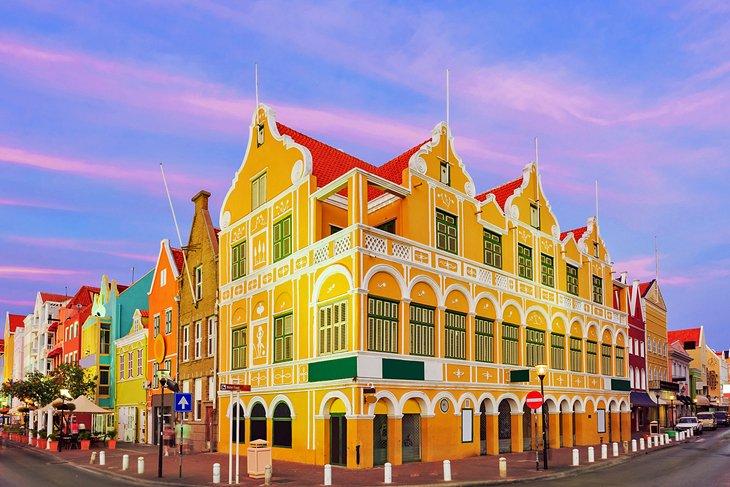 Willemstad al atardecer