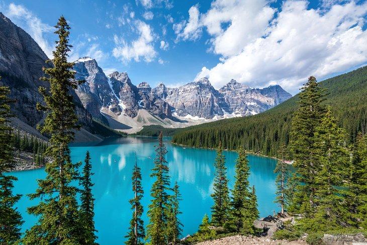 Vista del Lago Moraine
