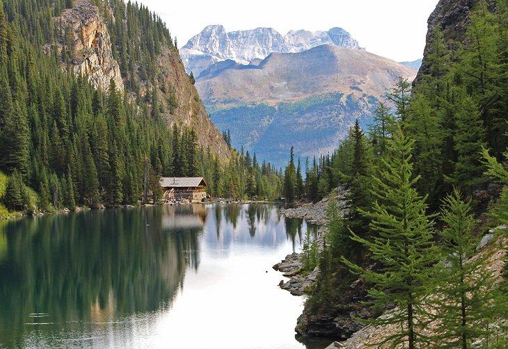 Lago Agnes y la Casa de Té Lago Agnes