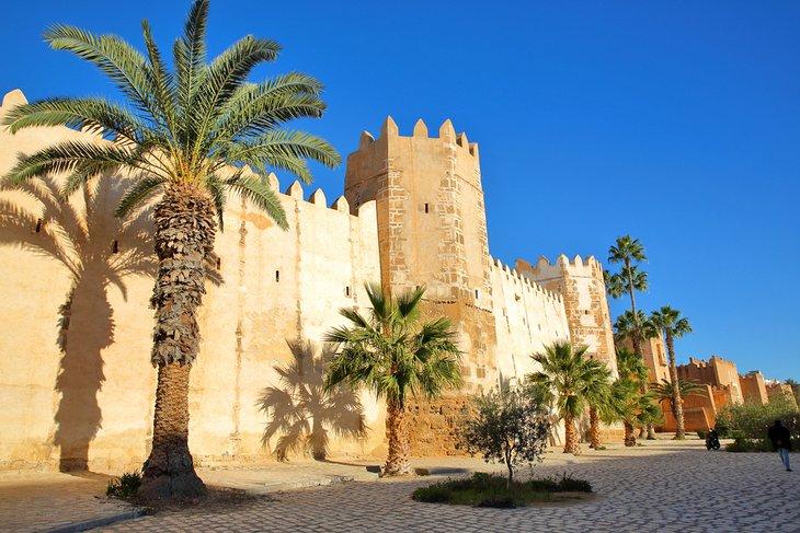 Stadtmauern der Medina in Sfax
