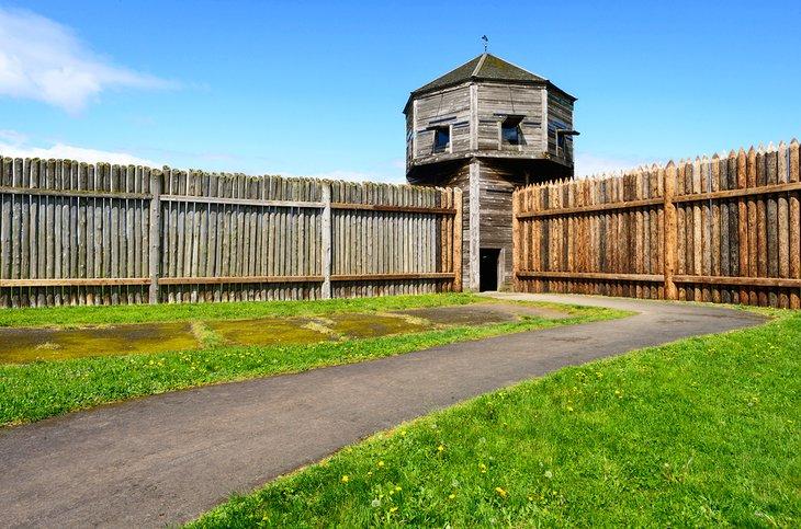 Wachturm bei Fort Vancouver Nationalhistorischer Stätte