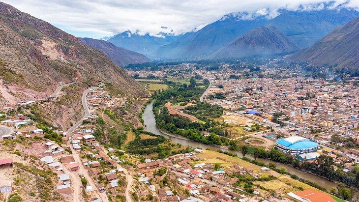 Blick über Urubamba