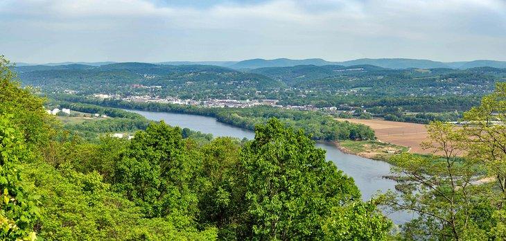 Vista sobre Williamsport, Pensilvania