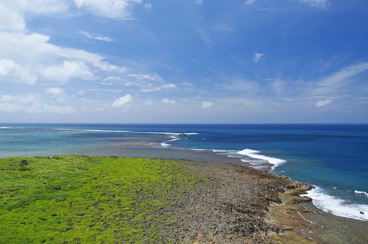 Vista del Cabo Zanpa desde el faro