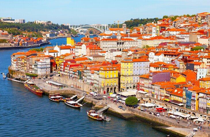 Vue sur le vieux Porto