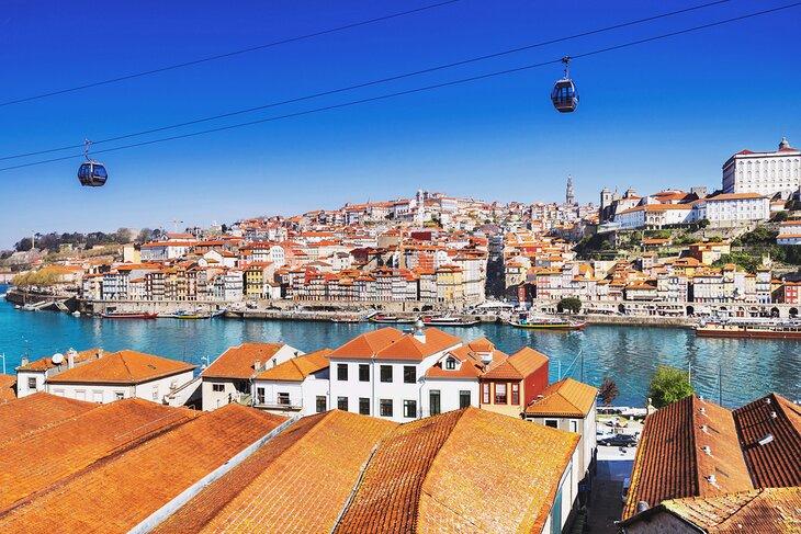 Vue sur le vieux Porto