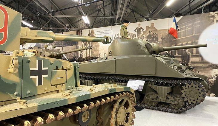 Museo de Tanques en la base militar de Bovington