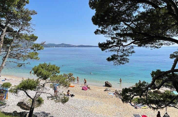 Vista sobre la Playa Mlini