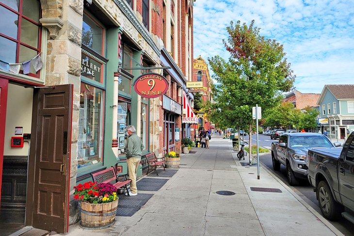 Galerías y tiendas en el centro de Port Townsend