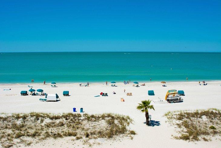 Plage de Treasure Island