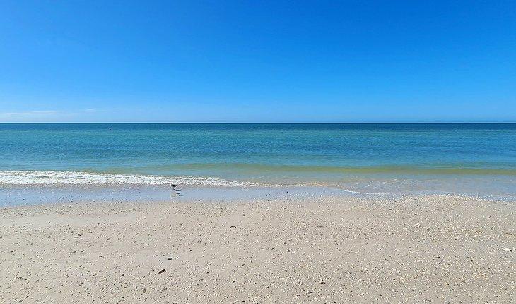 Die Küste am Tigertail Beach