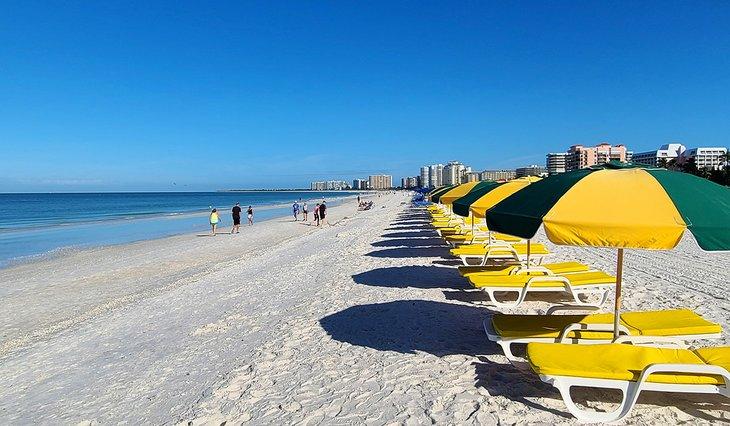 Marco Island Strand in der Nähe des Turtle Parkplatzes