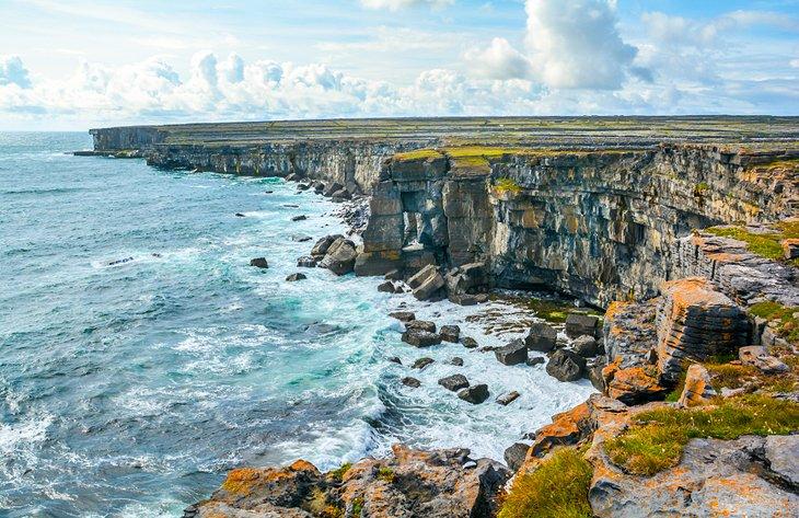 Escarpes escénicos de Inishmore, Islas de Arán