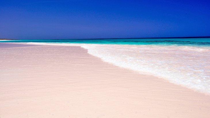 Pink Sands Beach en Harbour Island