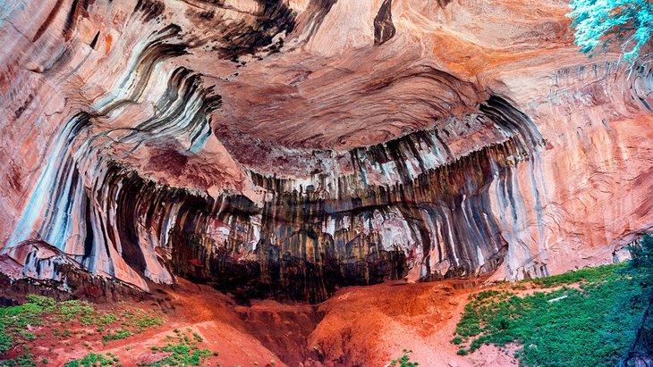 Alcoba del Doble Arco en el Parque Nacional Zion, Utah