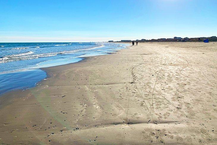 Plage à Port Aransas