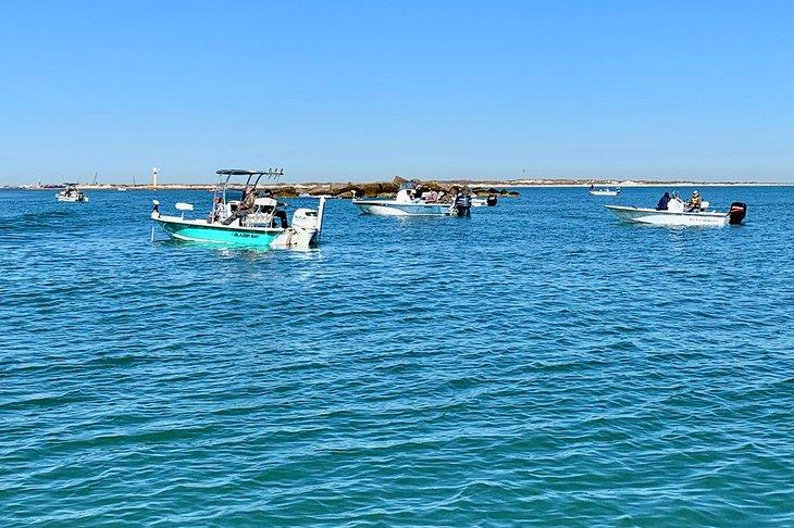 Pêche de redfish à Port Aransas