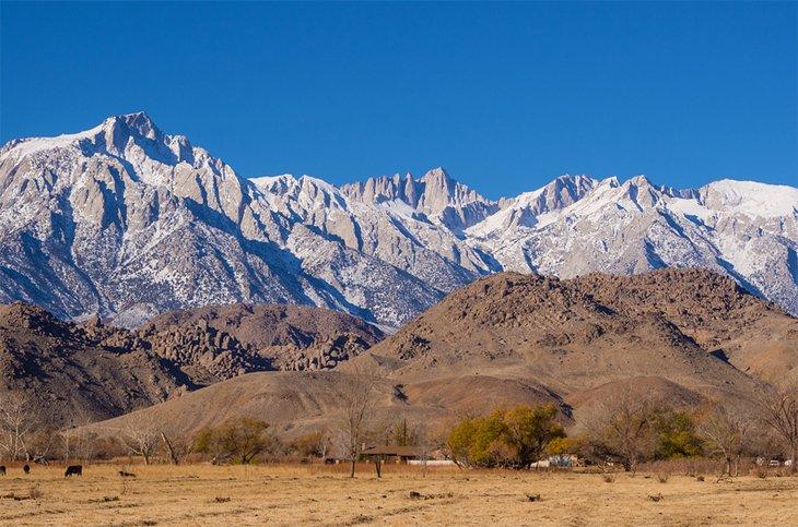 Vista del Monte Whitney desde Lone Pine