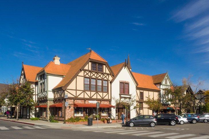 Aldea danesa en Solvang