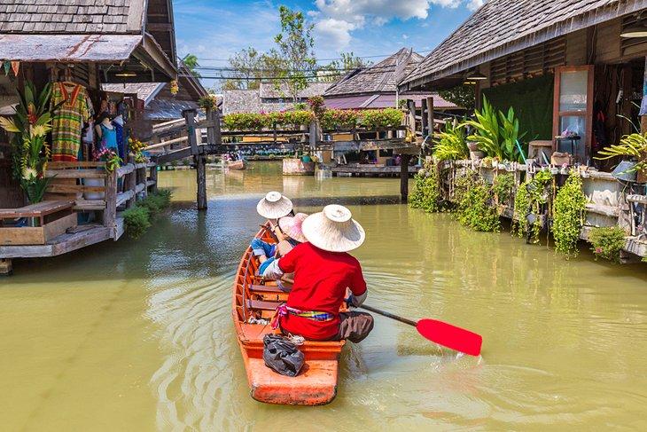Private Tour des schwimmenden Marktes von Pattaya