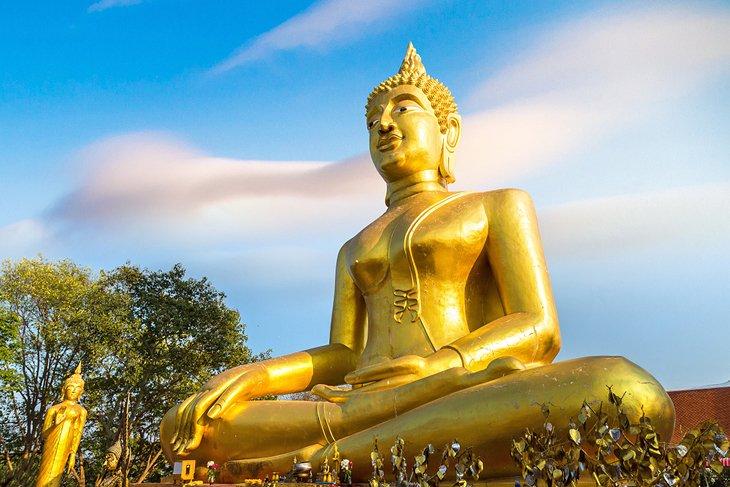 Goldener Buddha in Pattaya