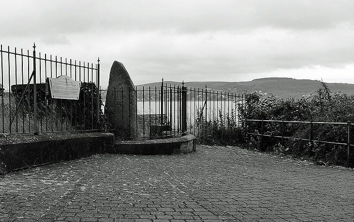Gourock: La Piedra de Granny Kempock